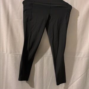 Athleta Charcoal Gray 7/8 Tights